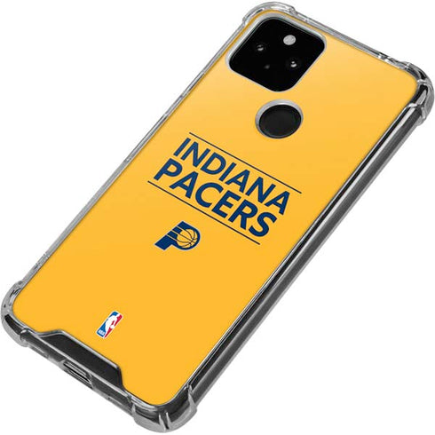 NBA Indiana Pacers Standard - Yellow Google Pixel 5 Clear Case